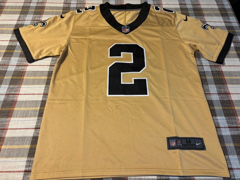New Orleans Saints Spencer Rattler Medium Men's Nike Jersey (New)