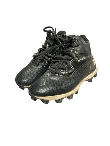 Used Under Armour BB CLEATS BB/SB Cleats Black Junior 02 11834-S000043402