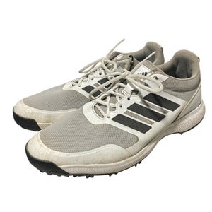 Used Adidas Mens Golf Shoes White Senior 10.5 11834-S000043471