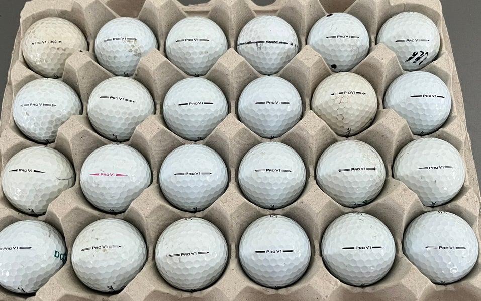 (24) TITLEIST Pro V1 Golf Balls 2 dozen used/recycled (lotV2)