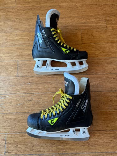 2002 Graf Supra 709 Hockey Skates Wide Width 9 (Used)