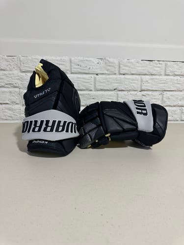 LA Kings Kempe Warrior Alpha LX2 Pro Gloves 14" Pro Stock (New)