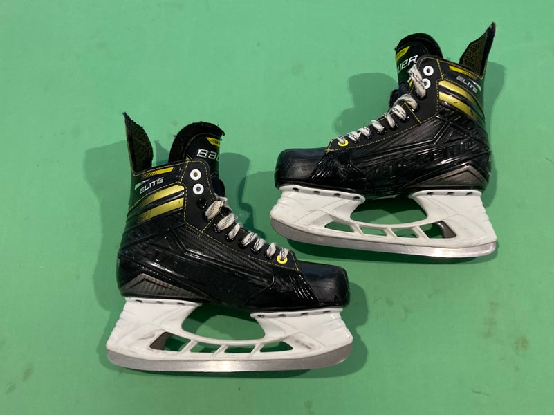Senior Bauer Supreme Elite Hockey Skates Extra Wide Width 7 (Used)