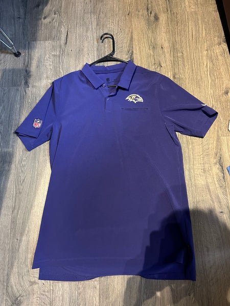 Ravens Nike sideline issued polo