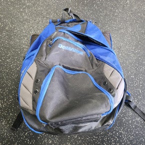 Used Demarini BACKPACK BB/SB Player Backpack Royal Blue 11849-S000034171
