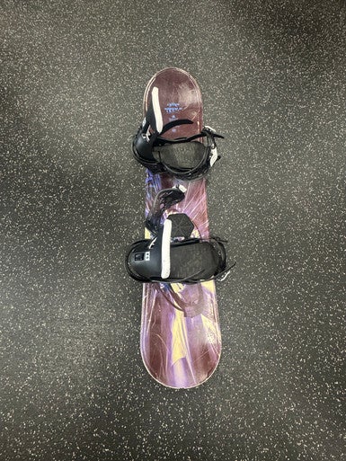 Used Lamar MISSION JR 1150 Boys Board/Binding Black 114 cm 11849-S000034159