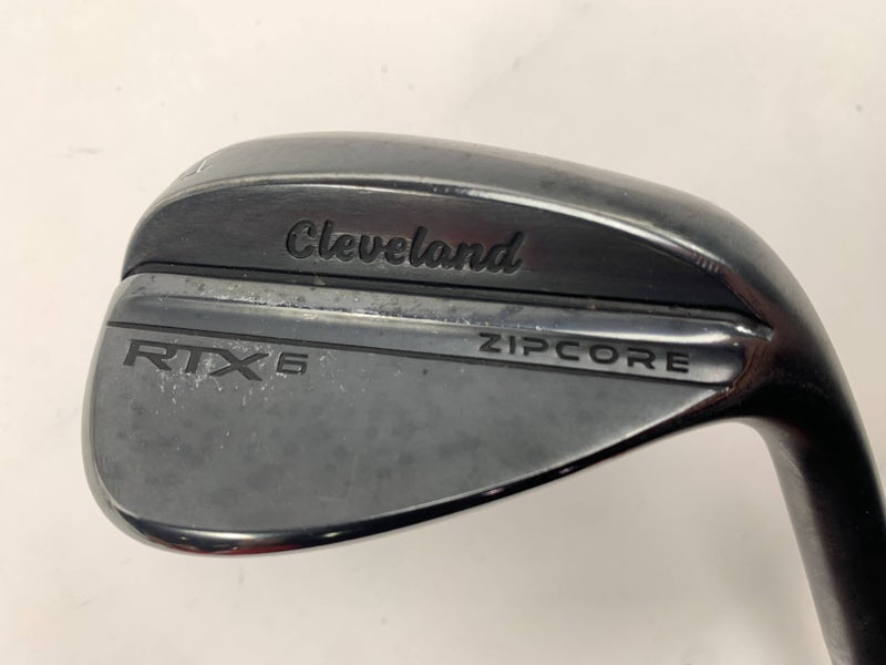 Cleveland RTX 6 ZipCore Black Satin Sand Wedge 54*10 DG Tour X100 XStiff RH