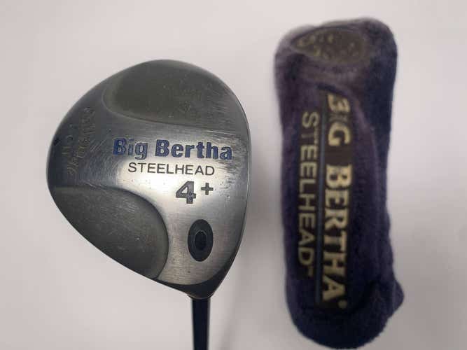 Callaway Steelhead 4+ Fairway Wood 17* RCH 99 Firm Graphite Mens RH HC