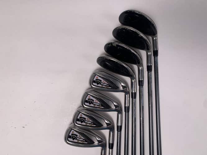 Callaway Razr HL Iron Set 4HY-7HY-8 Iron-PW+AW Ladies Graphite Womens RH