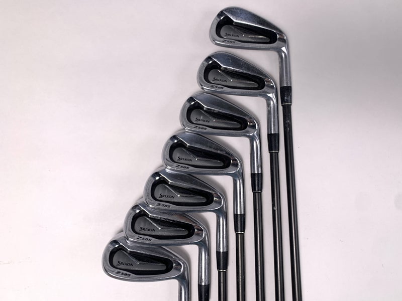 Srixon Z585 Iron Set 5-PW+GW UST Mamiya Recoil ES 780 F4 Stiff Graphite Mens RH
