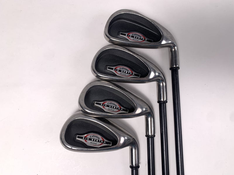 Callaway Big Bertha 2002 Iron Set 5-9 RCH 75i Light Graphite Mens RH No 7 iron