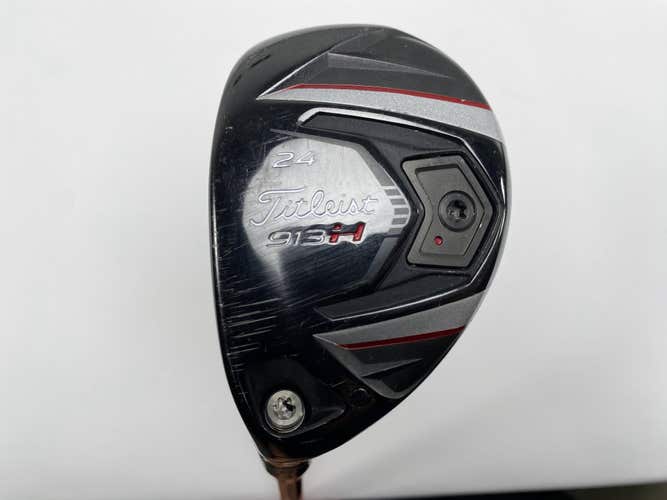 Titleist 913 H 5 Hybrid 24* Mitsubishi Rayon Bassara 50 HYB HI 50g Ladies LH