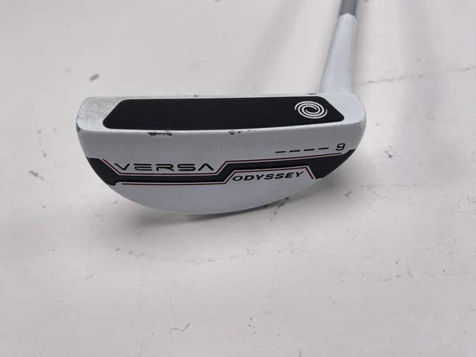Odyssey Versa 9 White Black White Putter 34" Mens RH