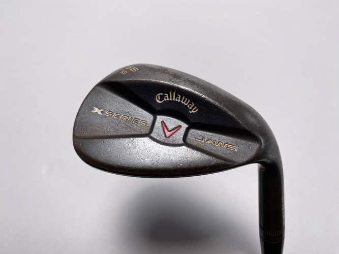 Callaway X Series Jaws Black Lob Wedge LW 58* 13 Bounce Wedge Steel Mens RH