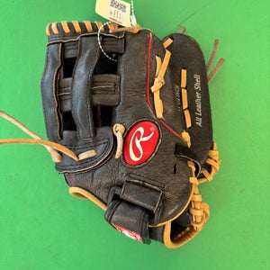 Black Rawlings Highlight Series RH Baseball Glove 11.5"