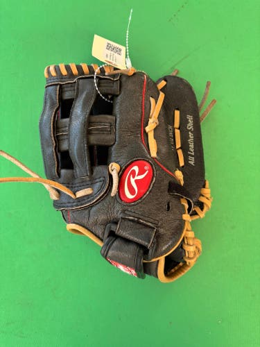 Black Rawlings Highlight Series RH Baseball Glove 11.5"