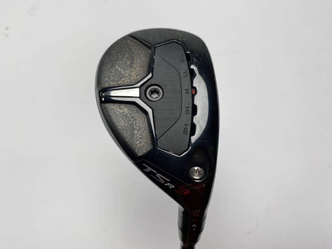 Titleist TSR3 3 Hybrid 19* HZRDUS 6.0 Gen 4 Dual Torsional Black 80g Stiff RH