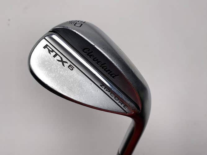 Cleveland RTX 6 ZipCore Tour Satin Lob Wedge LW 60* 10 DG Spinner Tour Issue RH