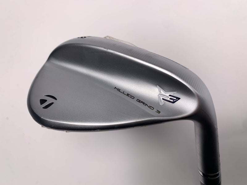 TaylorMade Milled Grind 3 Raw Chrome Wedge 58*11 Dynamic Gold S200 Tour Issue RH