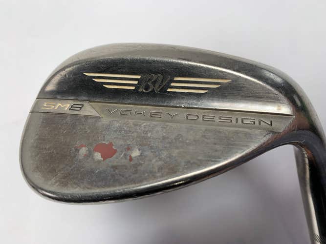 Titleist Vokey SM8 Tour Chrome Wedge 60* 10 SteelFiber i110 CW Stiff Graphite RH