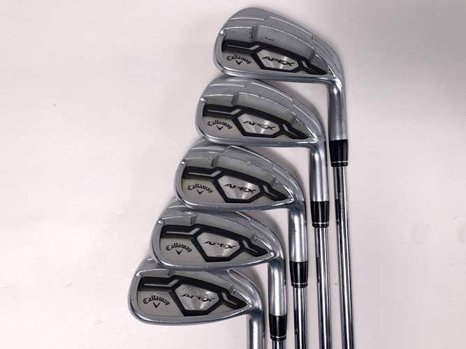 Callaway Apex CF 16 Iron Set 6-PW Project X LZ 5.5 105g Regular Steel Mens RH