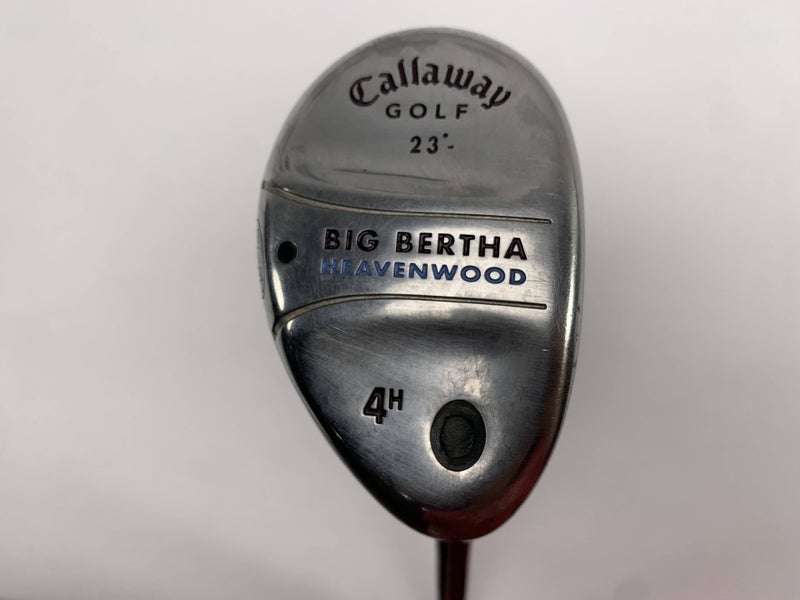 Callaway Big Bertha Heavenwood 4 Hybrid 23* Big Bertha Gems 55 Ladies RH