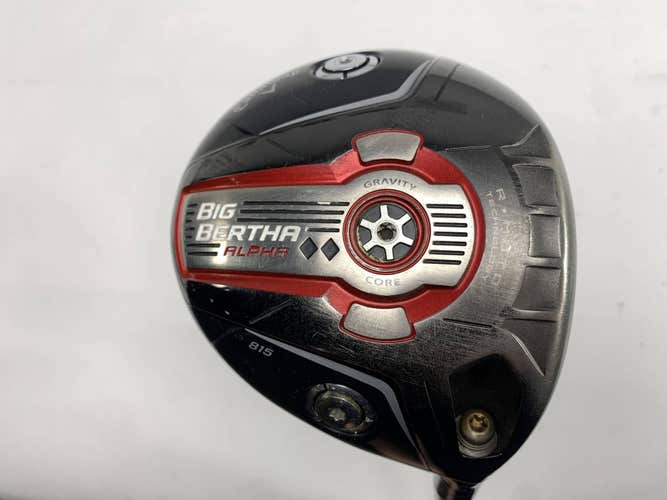 Callaway Big Bertha Alpha 815 Driver 10.5* Rogue 110 MSi 3.1 60g Extra Stiff RH