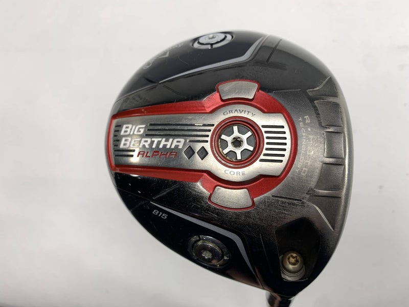 Callaway Big Bertha Alpha 815 Driver 10.5* Rogue 110 MSi 3.1 60g Extra Stiff RH