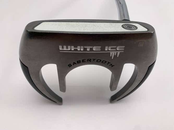 Odyssey White Ice Sabertooth Putter 34" Mens RH