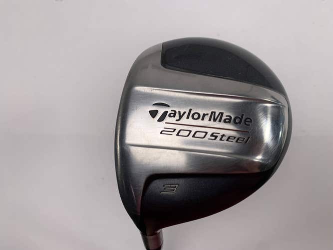 TaylorMade 200 Steel 3 Fairway Wood 15* Lite 80g Regular Graphite Mens LH