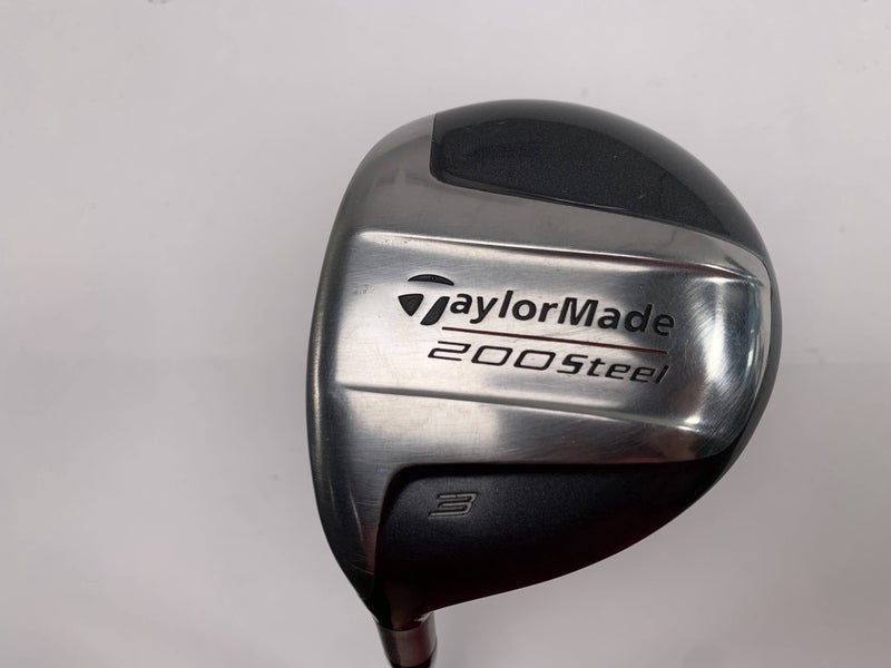 TaylorMade 200 Steel 3 Fairway Wood 15* Lite 80g Regular Graphite Mens LH