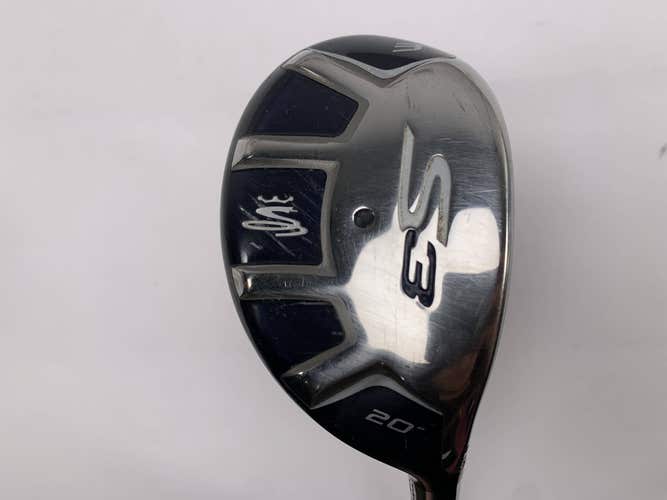 Cobra S3 3 Hybrid 20* Aldila NV-3 60g Senior Graphite Mens RH Oversize Grip