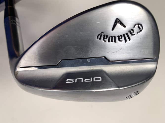 Callaway Opus Brushed Chrome Sand Wedge 56* 14 W-Grind HDX 65g Wedge Mens RH