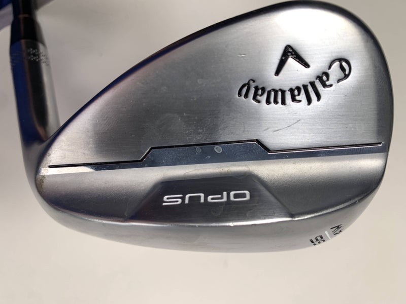 Callaway Opus Brushed Chrome Sand Wedge 56* 14 W-Grind  HDX 65g Wedge Mens RH