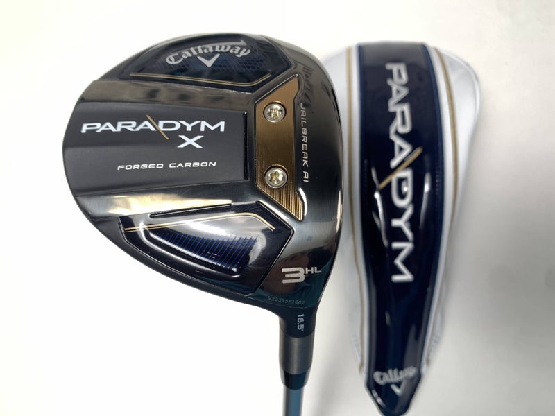 Callaway Paradym X 3HL Fairway Wood 16.5* Aldila Ascent 40g Senior RH HC