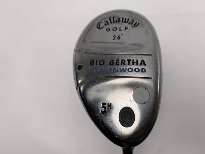 Callaway Big Bertha Heavenwood 5 Hybrid 26* Big Bertha Gems 55g Ladies RH
