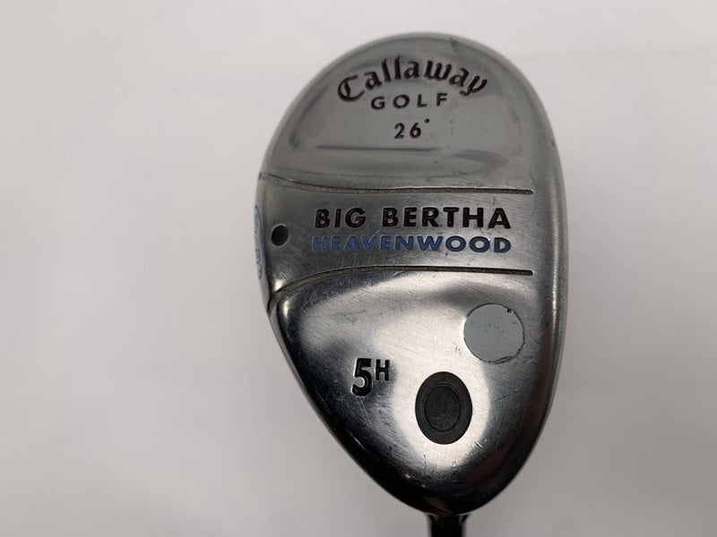 Callaway Big Bertha Heavenwood 5 Hybrid 26* Big Bertha Gems 55g Ladies RH