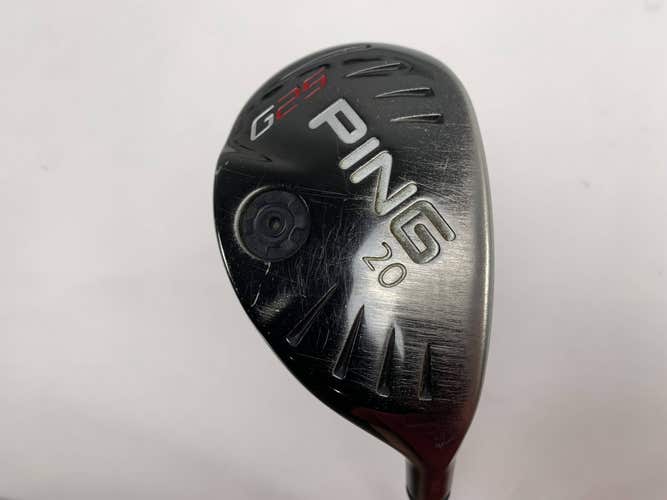 Ping G25 3 Hybrid 20* TFC189 Tour Stiff Graphite Mens RH Midsize Grip