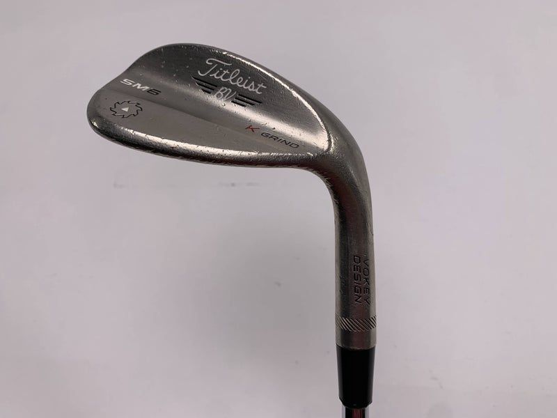 Titleist Vokey SM6 Steel Grey Lob Wedge LW 58* 12 Dynamic Gold S300 Stiff RH