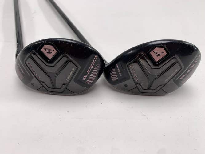 Cobra F-MAX Airspeed Offset Womens 5 & 6 Hybrid Set 26* 29* AirSpeed Ladies RH
