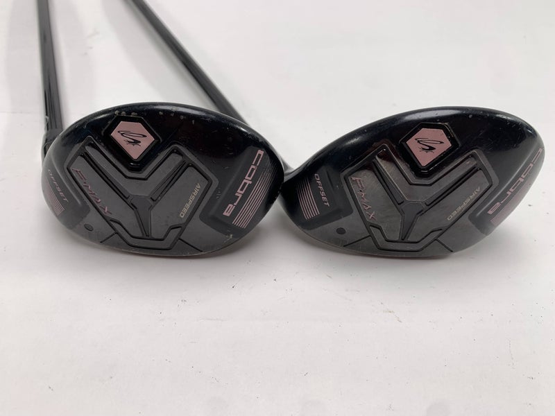 Cobra F-MAX Airspeed Offset Womens 5 & 6 Hybrid Set 26* 29* AirSpeed Ladies RH