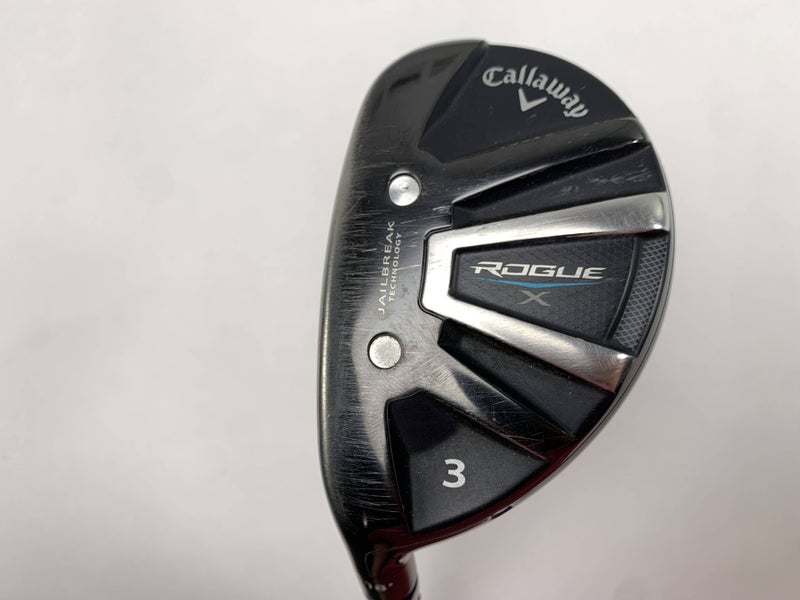 Callaway Rogue X 3 Hybrid 18* Aldila Synergy 60g Regular Graphite Mens LH