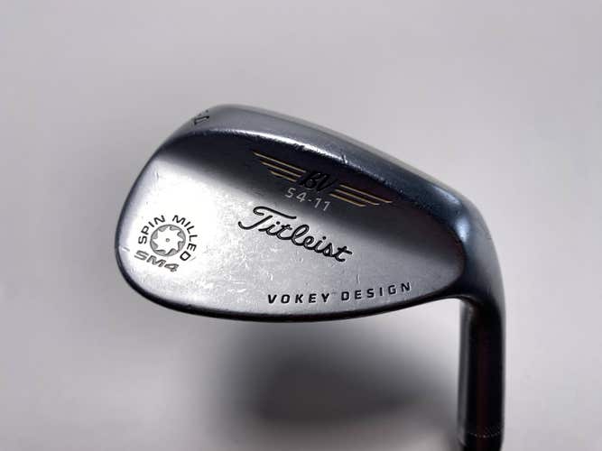 Titleist Vokey Spin Milled SM4 Chrome Sand Wedge SW 54* 11 DG S200 Wedge Mens RH