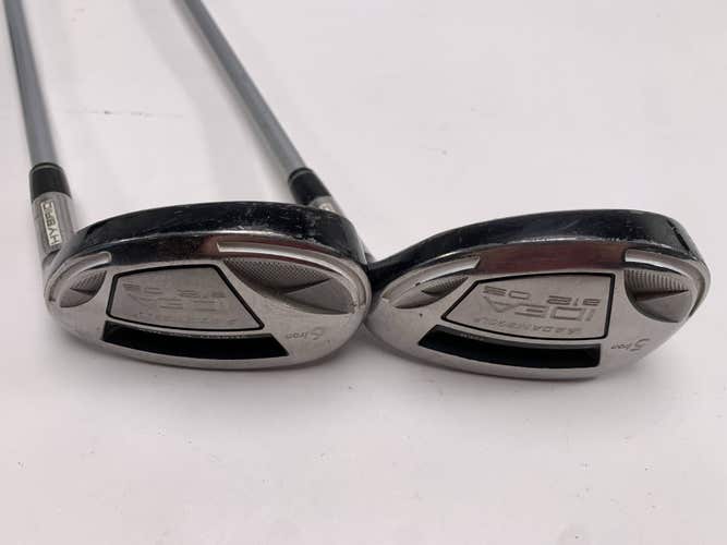 Adams Idea A12 OS 5 & 6 Hybrid Set 25* 28* Grafalloy Ultralite 50g Ladies RH