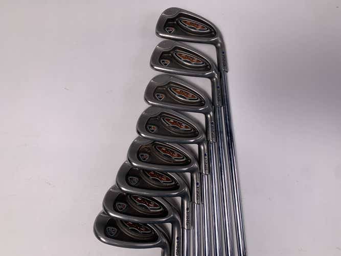 Ping i10 Iron Set 5-PW+SW+LW Blue Dot 1* Up AWT Stiff Steel Mens RH