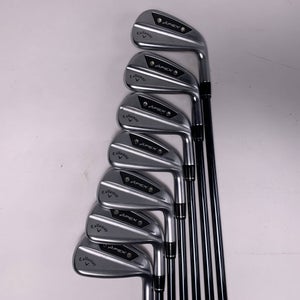 Callaway Apex Ai200 Iron Set 4-PW UST Mamiya HDX Recoil Dart Regular RH