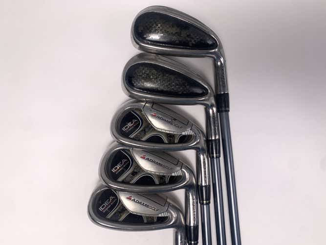 Adams Idea Hybrid Irons Iron Set 6-PW Aldila Idea Tech OS 55g Senior RH