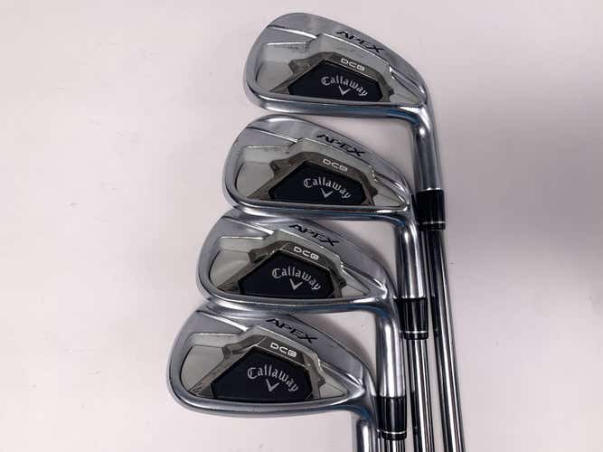 Callaway Apex DCB 21 Iron Set 6-9 RCH 65 Regular Graphite Mens RH Midsize Grips