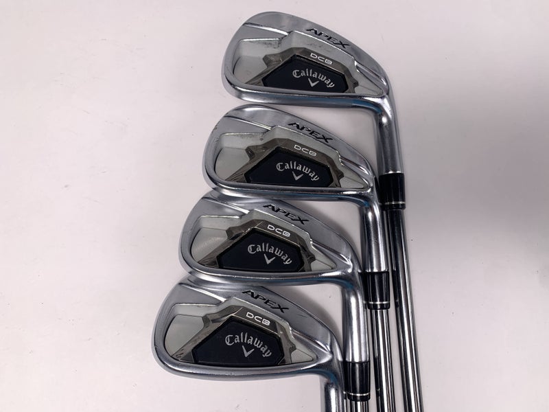 Callaway Apex DCB 21 Iron Set 6-9 RCH 65 Regular Graphite Mens RH Midsize Grips