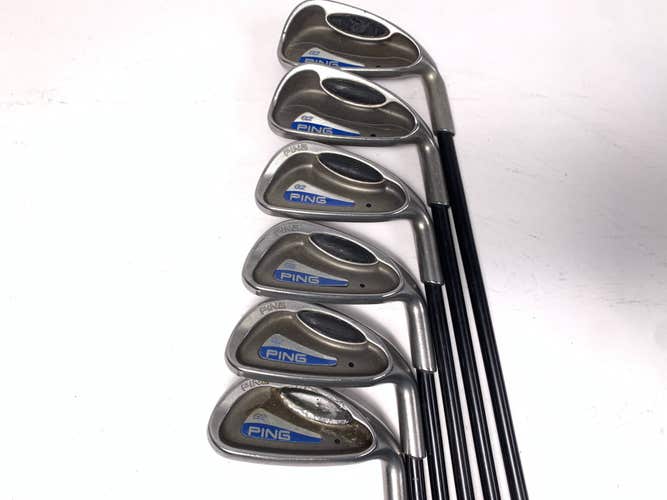 Ping G2 HL Iron Set 5-PW Black Dot Grafalloy Prologic Regular Mens RH- No 7i